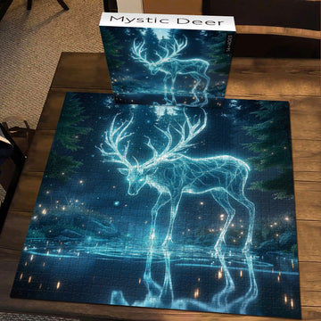 Mystisches Hirschpuzzle 1000 Stücke